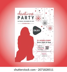  christmas flyer gives you the perfect feel and elegant look for christmas party flyer File Specifications: 