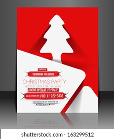 Christmas Flyer Magazine Cover & Poster Template 