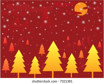 bosque de navidad