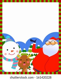 Christmas frame