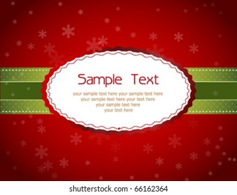 Christmas frame