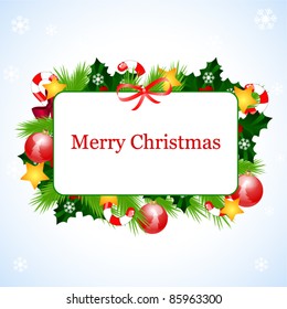 Christmas frame