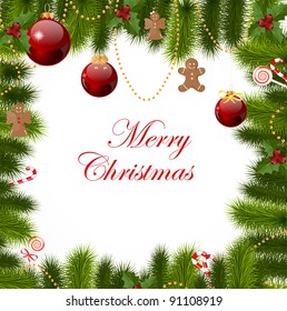 Christmas frame