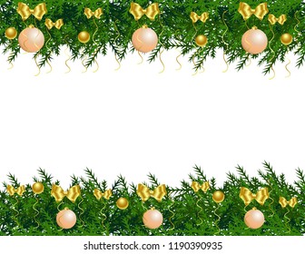 Christmas frame decor