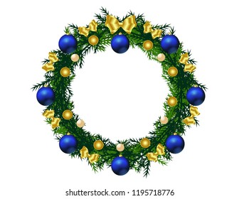 Christmas frame decor