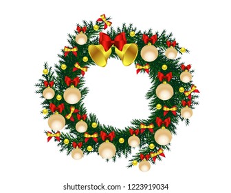 Christmas frame decor