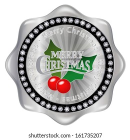 Christmas frame medal