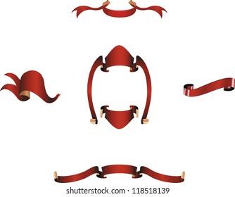 Christmas frames. Vector