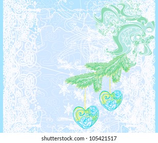 Christmas Framework style card