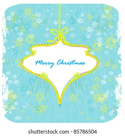 Christmas Framework style card.