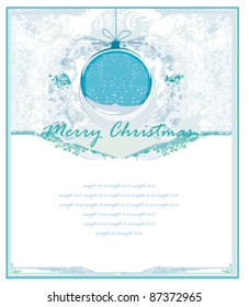 Christmas Framework style card.