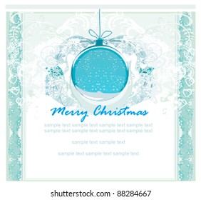 Christmas Framework style card.