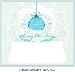 Christmas Framework style card.