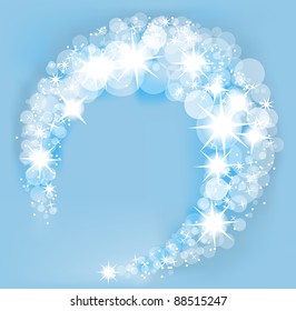 Christmas frosty background
