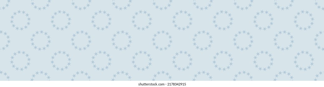 El copo de nieve congelado de Navidad bordea el vector sin costuras. Diseño gráfico de nieve de invierno para envolver papel, Navidad, pancarta helada. Estrella de diciembre dibujada a mano de feriado.