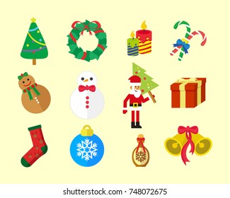 Christmas Fun Vector Icon Pack