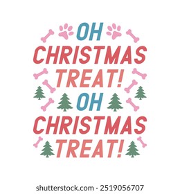 Christmas Funny Dog Saying Design
