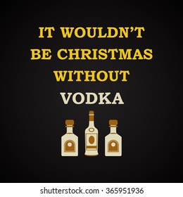 Christmas - funny inscription template