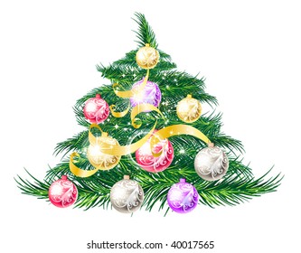 Árbol de pieles de Navidad