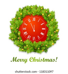 Christmas garland vector image