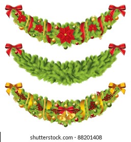 Weihnachtsgirlanden
