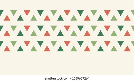 Christmas geometric pattern vector. free space for text. wallpaper. background.