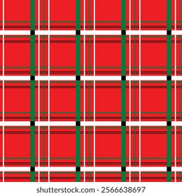 Christmas geometric print, Christmas checkered geometric pattern