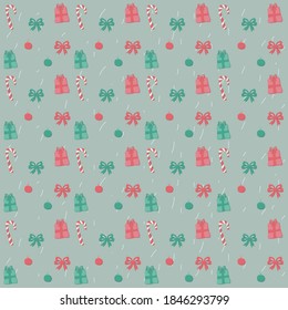 christmas geometric seamless pattern for holiday