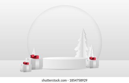 Christmas gift abstract element that can be used cover decoration mock up background