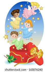 Christmas Gift with Angels
