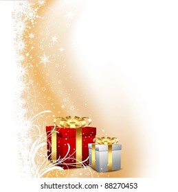 Fondo de regalo de Navidad