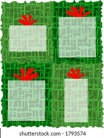 Christmas Gift Background And  Frame (Series of 5)