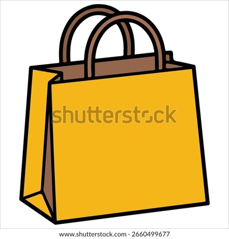 Christmas gift bag holiday vector white background