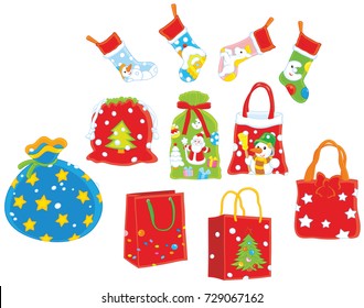 Christmas gift bags