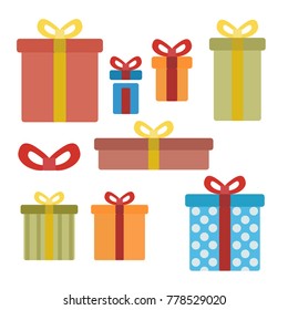 Christmas Gift box , big, small, tall
