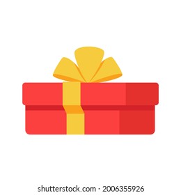 Christmas gift box. Gift boxes decorated with ribbon bows to give each other a special moment.