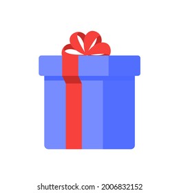 Caja de regalo de Navidad. Cajas de regalo decoradas con arcos de cinta para darse un momento especial.