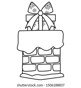 Christmas and gift box design vector illustration