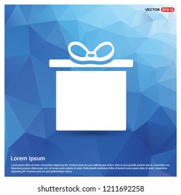 Christmas Gift Box Icon - Free vector icon