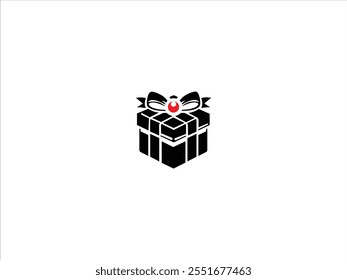 Christmas gift box vector design