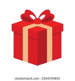 Christmas Gift Box Vector Design Festive Holiday Illustration