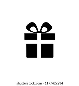 christmas gift box vector icon