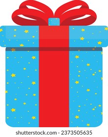 Christmas gift boxes with ribbon set