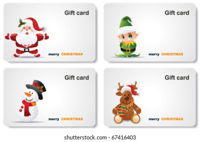 Christmas gift card.