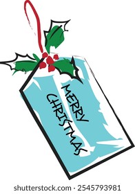 Vetor de imagens do cartão de presente de Natal