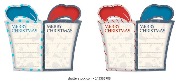 Christmas gift cards design