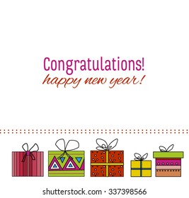 Christmas gift decoration cards
