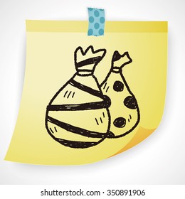 Christmas gift doodle