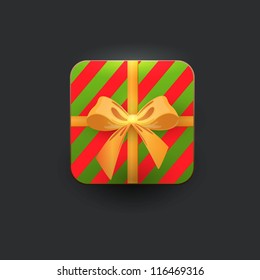 Christmas gift icon