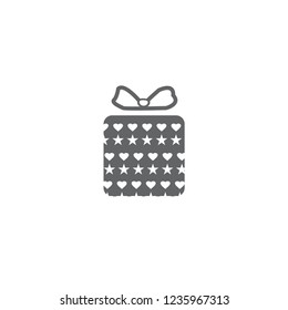 Christmas gift icon illustration vector symbol. xmas icon vector